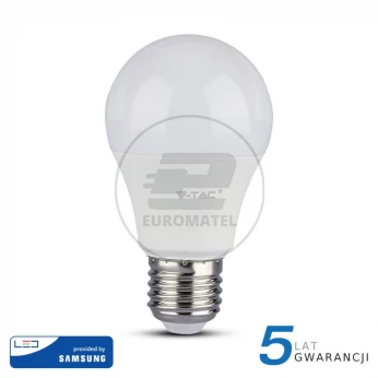 Żarówka LED VT-210 SAMSUNG CHIP 9W E27 A58 3000K 806lm A+ 200st. 228