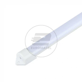 Sztywna Listwa LED V-TAC 144LED SMD4014 (1m Pasek + Profil + Klosz) VT-4014 6000K 1700lm