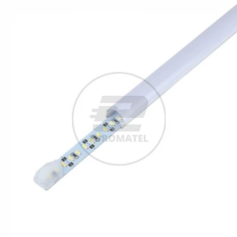 Sztywna Listwa LED V-TAC 144LED SMD4014 (1m Pasek + Profil + Klosz) VT-4014 6000K 1700lm