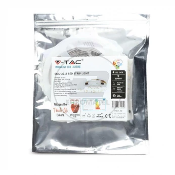 Taśma LED VT-2216 SMD2216 30W/M 360LED/M 4000K 2400lm/M IP20 5M 2581