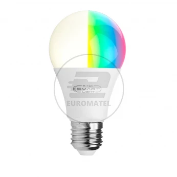 Żarówka LED V-TAC 11W E27 A60 SMART WiFi RGB+WW+CW VT-5113 RGB+2700K-6400K 1055lm