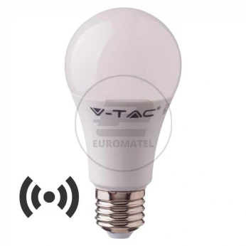Żarówka LED VT-2219 9W E27 A60 4000K 806lm Microwave Sensor 2761