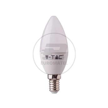 Żarówka LED V-TAC 3.5W E14 Świeczka Pilot VT-2214 4000K+RGB 320lm
