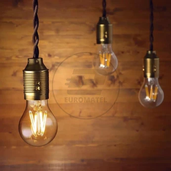 Żarówka dekoracyjna LED FILAMENT SAMSUNG CHIP VT-256 6W E27 A60 2700K 806lm A++ 300st. 287