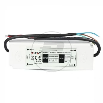 Zasilacz LED V-TAC 150W 12V 12.5A IP67 Hermetyczny Filtr EMI VT-22155 5 Lat Gwarancji