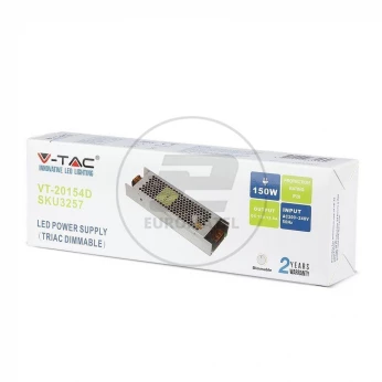 Zasilacz LED VT-20155D 150W 24V 6.25A IP20 Ściemnianie 3258