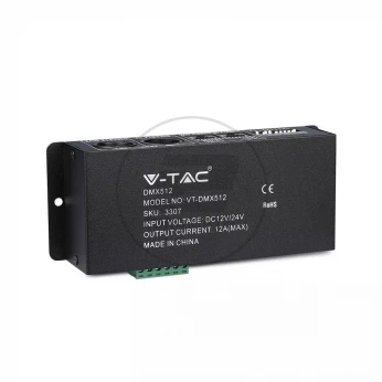 Sterownik Taśm LED DMX512 180W-360W 12V-24V V-TAC VT-DMX512