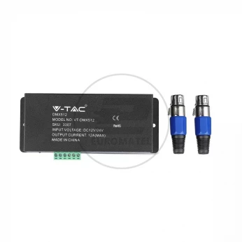 Sterownik Taśm LED DMX512 180W-360W 12V-24V V-TAC VT-DMX512