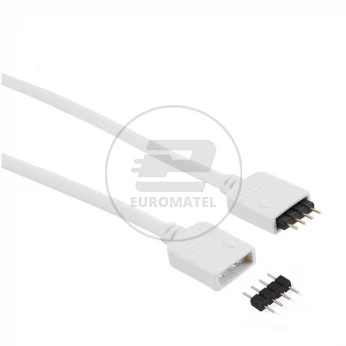 Konektor Złączka Taśm LED V-TAC przewód Taśma RGB Złoty Pin