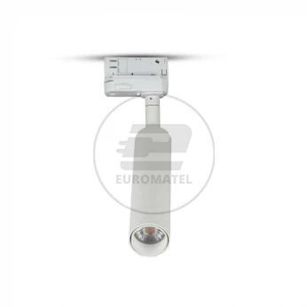 Oprawa 15W LED V-TAC Track Light SAMSUNG CHIP CRI90+ Biała VT-415 4000K 1200lm 5 Lat Gwarancji