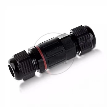 Złączka Mufa Hermetyczna Czarna IP68 V-TAC VT-792