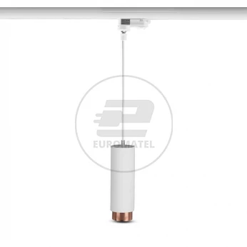 Adaptor Szynoprzewodu V-TAC Track Light 3 fazowy Biały