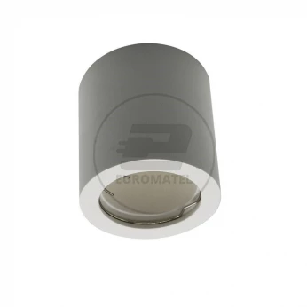 Oprawa V-TAC GIPS GU10 Natynkowa Tuba Okrągła Biała 70x75 VT-727