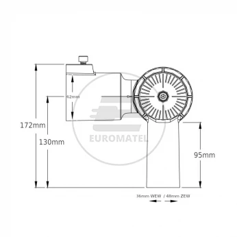 Adapter do lamp ulicznych 60/48 3668