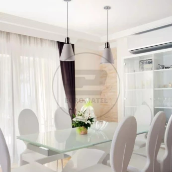 Oprawa Wisząca Modern V-TAC Biały Mat fi220 VT-75206 5 Lat Gwarancji