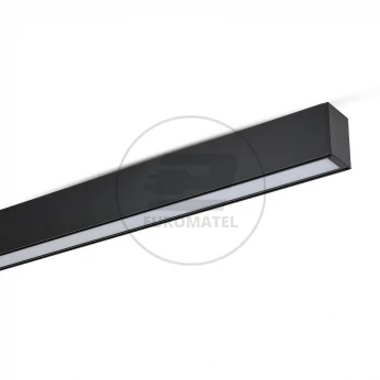 Oprawa Liniowa Zawieszana VT-7-40 SAMSUNG CHIP 40W 4000K 4000lm Czarna 5 Lat Gwarancji 374
