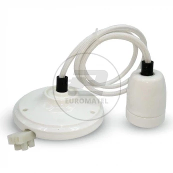 Oprawa Porcelanowa VT-7998 Biała 3803