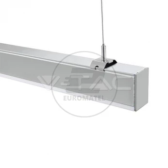 Oprawa Liniowa VT-7-43 SAMSUNG CHIP 40W 4000K 3400lm 1200x50x65mm 384