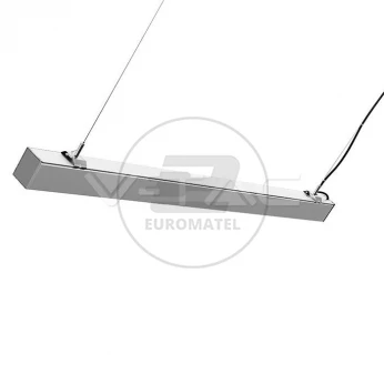 Oprawa Liniowa VT-7-43 SAMSUNG CHIP 40W 4000K 3400lm 1200x50x65mm 384