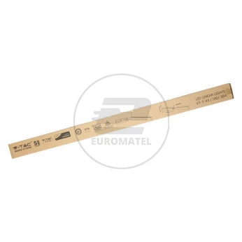 Oprawa Liniowa VT-7-43 SAMSUNG CHIP 40W 4000K 3400lm 1200x50x65mm 384