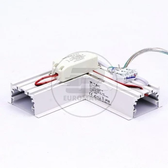 Łącznik L Opraw V-TAC 8W Linear Biały VT-7-41-L 4000K 800lm 5 Lat Gwarancji