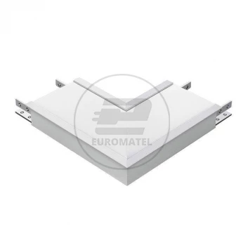 Łącznik L Opraw V-TAC 8W Linear Biały VT-7-41-L 4000K 800lm 5 Lat Gwarancji