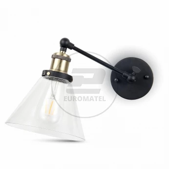 Oprawa Ścienna V-TAC Szkło fi185mm VT-7143