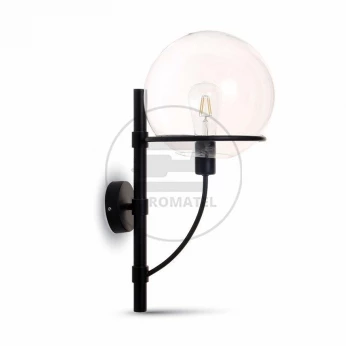 Oprawa Ścienna V-TAC Globe Szkło fi210mm VT-7226