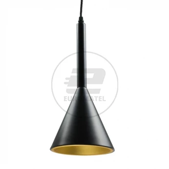 Lampa Wisząca VT-7162 E27 Max. 60W Czarna 3869