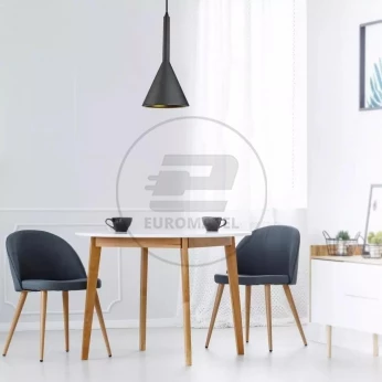 Lampa Wisząca VT-7162 E27 Max. 60W Czarna 3869
