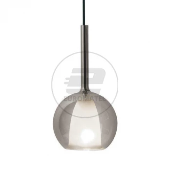 Oprawa Wisząca V-TAC Modern Podwójna Szkło Stalowy+Biały fi180mm VT-7181 5 Lat Gwarancji