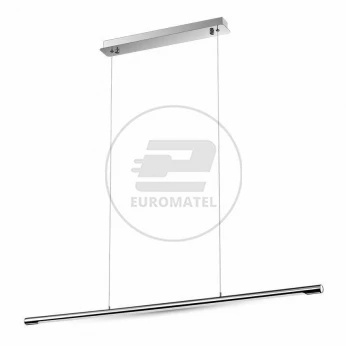 Oprawa V-TAC 18W Oprawa Liniowa Wisząca Chrom fi940mm VT-7018 4000K 1350lm 3 Lata Gwarancji