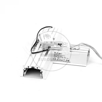 Łącznik T Opraw V-TAC 14W Linear Downside Biały VT-7-41-T 4000K 1200lm 5 Lat Gwarancji