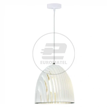 Oprawa Wisząca V-TAC Seria Pryzmat Biała D250x270mm VT-7255 5 Lat Gwarancji