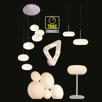 Oprawa V-TAC 12W LED fi.20cm Ściemnialna Biała VT-7203 3000K 1000lm 3 Lata Gwarancji