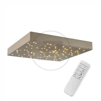 Panel V-TAC 8W LED Złoty Gwiazdy Zmiana Koloru Pilot 300x300x40mm VT-7128 2700K-6400K 900lm