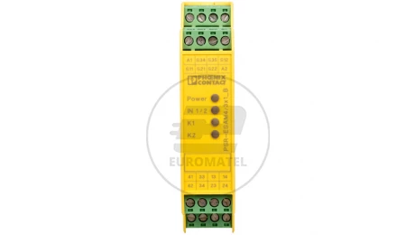 Przekaźnik bezpieczeństwa 24V AC/DC PSR-SCP- 24UC/ESAM4/3X1/1X2/B 2900509