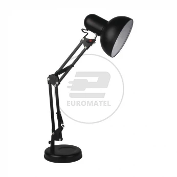 Lampka V-TAC Kreślarska Stopa Czarna E27 380x155x440mm VT-7512 5 Lat Gwarancji