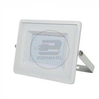 Projektor LED V-TAC 100W SAMSUNG CHIP Biały VT-100 4000K 8000lm 5 Lat Gwarancji