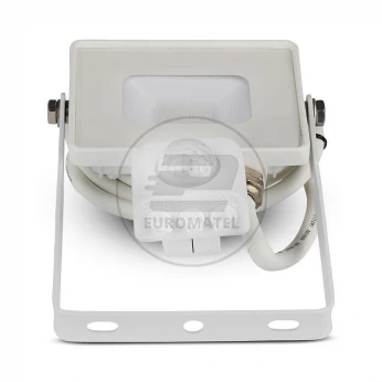 Projektor LED V-TAC 10W SAMSUNG CHIP Czujnik Ruchu Funkcja Cut-OFF Biały VT-10-S 3000K 800lm 5 Lat Gwarancji