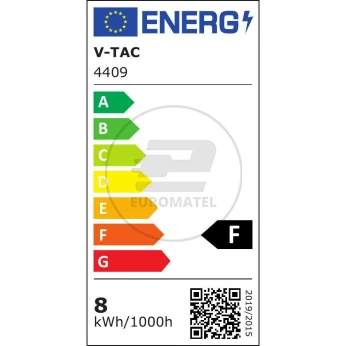 Żarówka LED V-TAC 8W Filament E27 A67 VT-1978 6400K 800lm