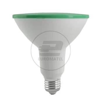 Żarówka LED V-TAC 15W PAR38 E27 IP65 VT-1125 Zielony 1200lm