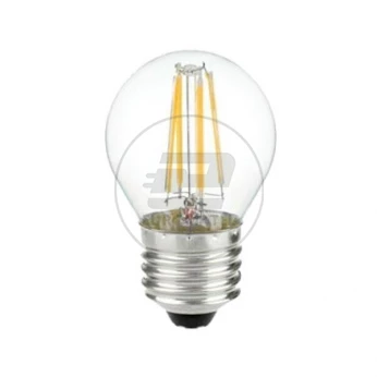 Żarówka LED V-TAC 4W Filament E27 G45 P45 Kulka VT-1980 4000K 400lm