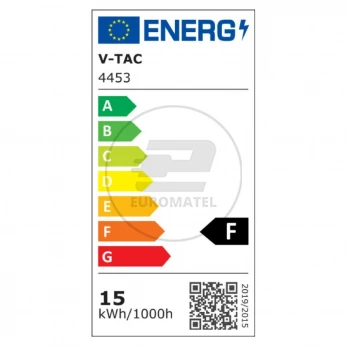 Żarówka LED VT-2015 15W E27 A65 2700K 1500lm A+ 200st. 4453