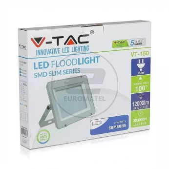 Projektor LED 150W 12000lm 3000K Dioda SAMSUNG Szary IP65 481