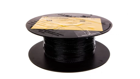Przewód UL-CSA 1007 300V 1x0,21mm2 AWG24 czarny 62001/305m/