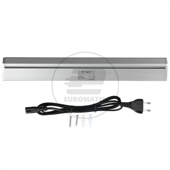 Oprawa Ścienna Obraz Lustro LED V-TAC 10W LED 60cm Srebrna VT-8112 3000K 800lm