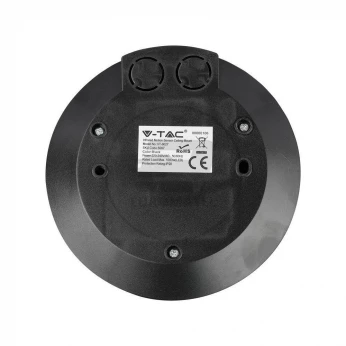 Czujnik Ruchu 360st Sufitowy Płaski Czarny V-TAC VT-8027