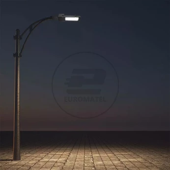 Oprawa uliczna LED VT-150ST SAMSUNG CHIP 150W 6400K Szara 532