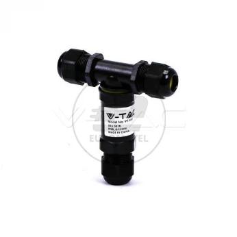 Mufa kablowa rozgałęźna skręcana 8-12mm2 450V 24A Czarna IP68 5978